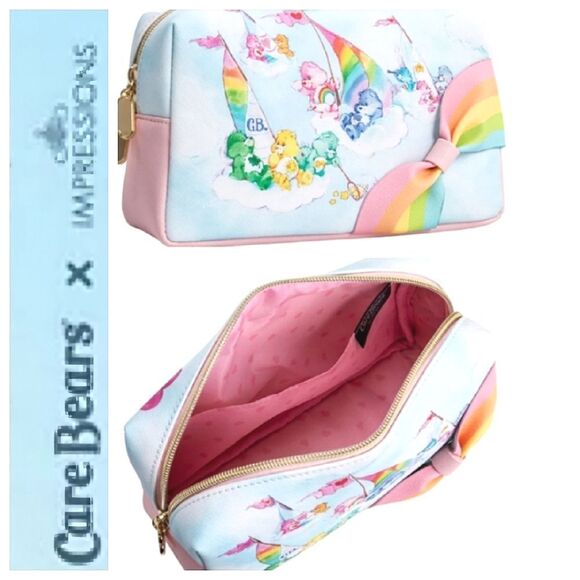 Impressions X Care Bears Rain-Bow Makeup Pouch - Picture 1 of 13